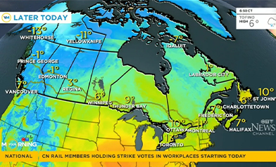加拿大部分地区迎来30cm降雪 尾端派送时效或将受影响