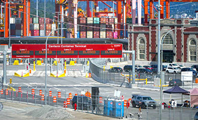 加拿大劳工部颁复工令 卑诗港口恢复运营