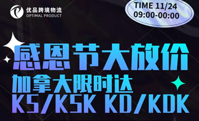 优品感恩节大放价 竟然低至......